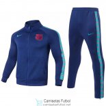 Barcelona Chaqueta Blue + Pantalon Blue 2021/2022