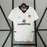 Camiseta Manchester United Retro 2ª Equipación 2002/2003