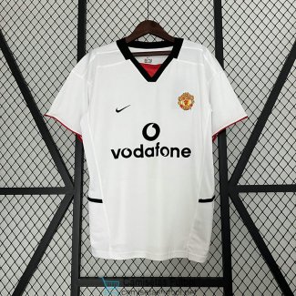 Camiseta Manchester United Retro 2ª Equipación 2002/2003