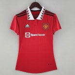 Camiseta Mujer Manchester United 1ª Equipación 2022/2023