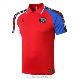 Camiseta PSG Polo White Red Blue 2020/2021