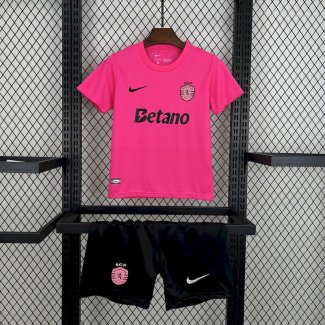 Camiseta Sporting CP Ninos Pink October 2024/2025