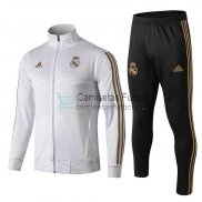 Real Madrid Chaqueta White + Pantalon 2019/2020