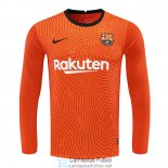 Camiseta Barcelona Portero Orange 2020/2021