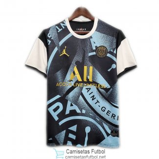 Camiseta PSG Training Black Blue 2020/2021