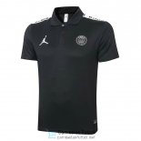 Camiseta PSG x Jordan Polo Black 2020/2021